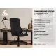 Кресло руководителя Бюрократ CH-480LT черный эко.кожа крестов. пластик пластик черный. Фото товара с разных ракурсов.