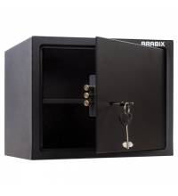 Сейф мебельный  "SF-280KL", 280х350х300 мм, ключевой замок, черный, 291148, S103BR212314